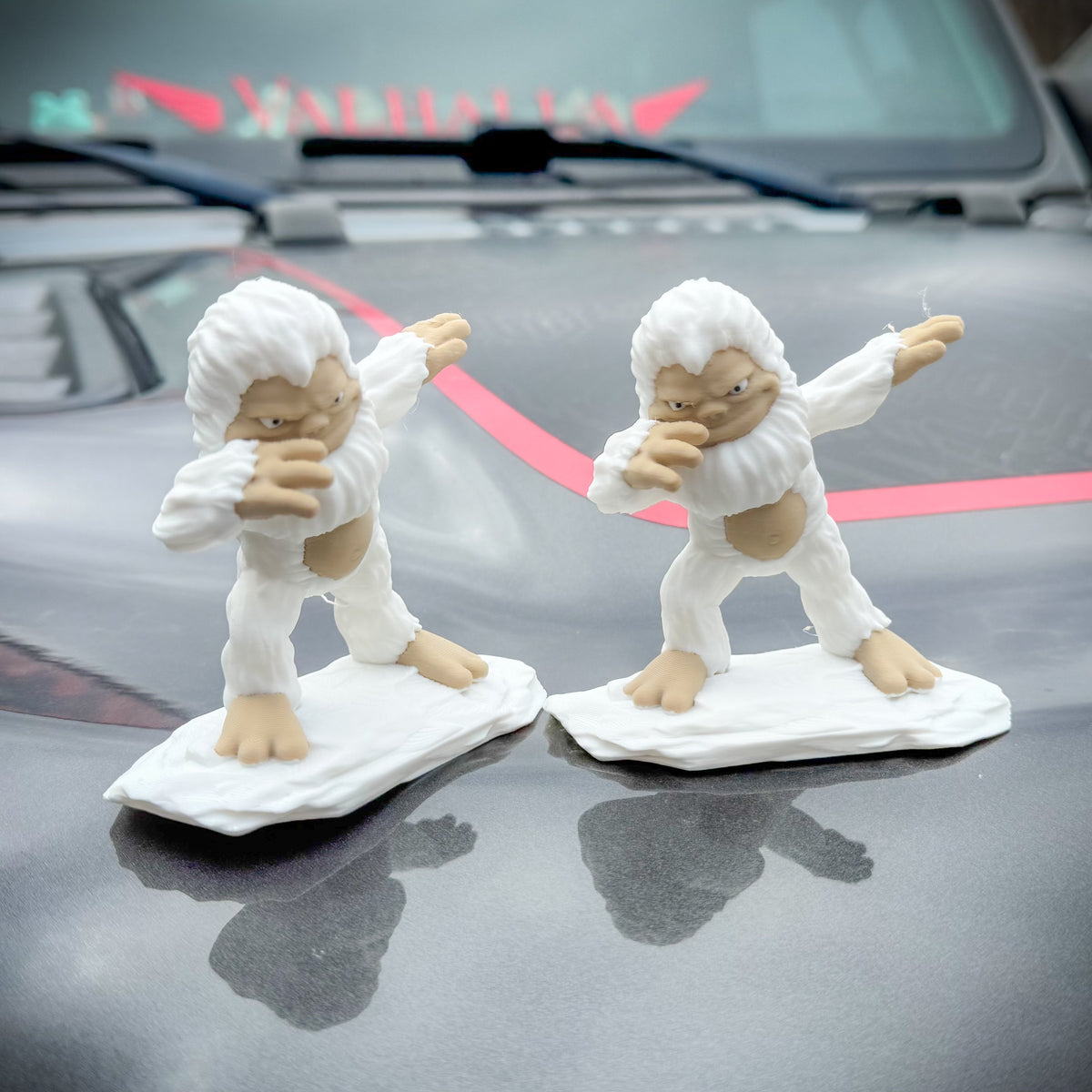 Dabbin’ Yeti - DeskMate-duckduckjeep-offroad-wrangler-gladiator-3d-jeep duck-custom duck-Jeep-The Quacktory-Fun Jeep Ducks-Ducks4Jeep