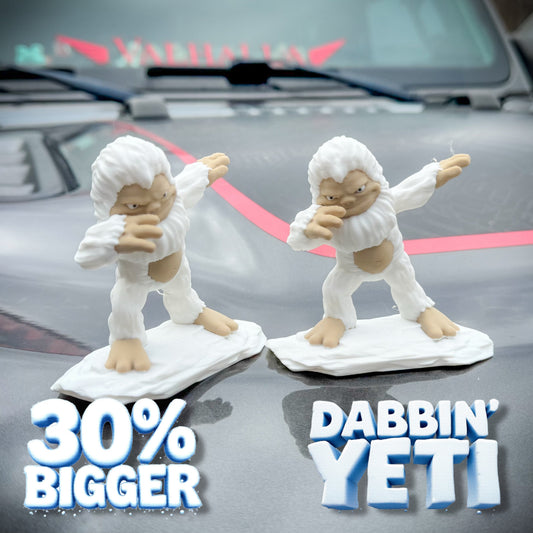 Dabbin’ Yeti - DeskMate-duckduckjeep-offroad-wrangler-gladiator-3d-jeep duck-custom duck-Jeep-The Quacktory-Fun Jeep Ducks-Ducks4Jeep