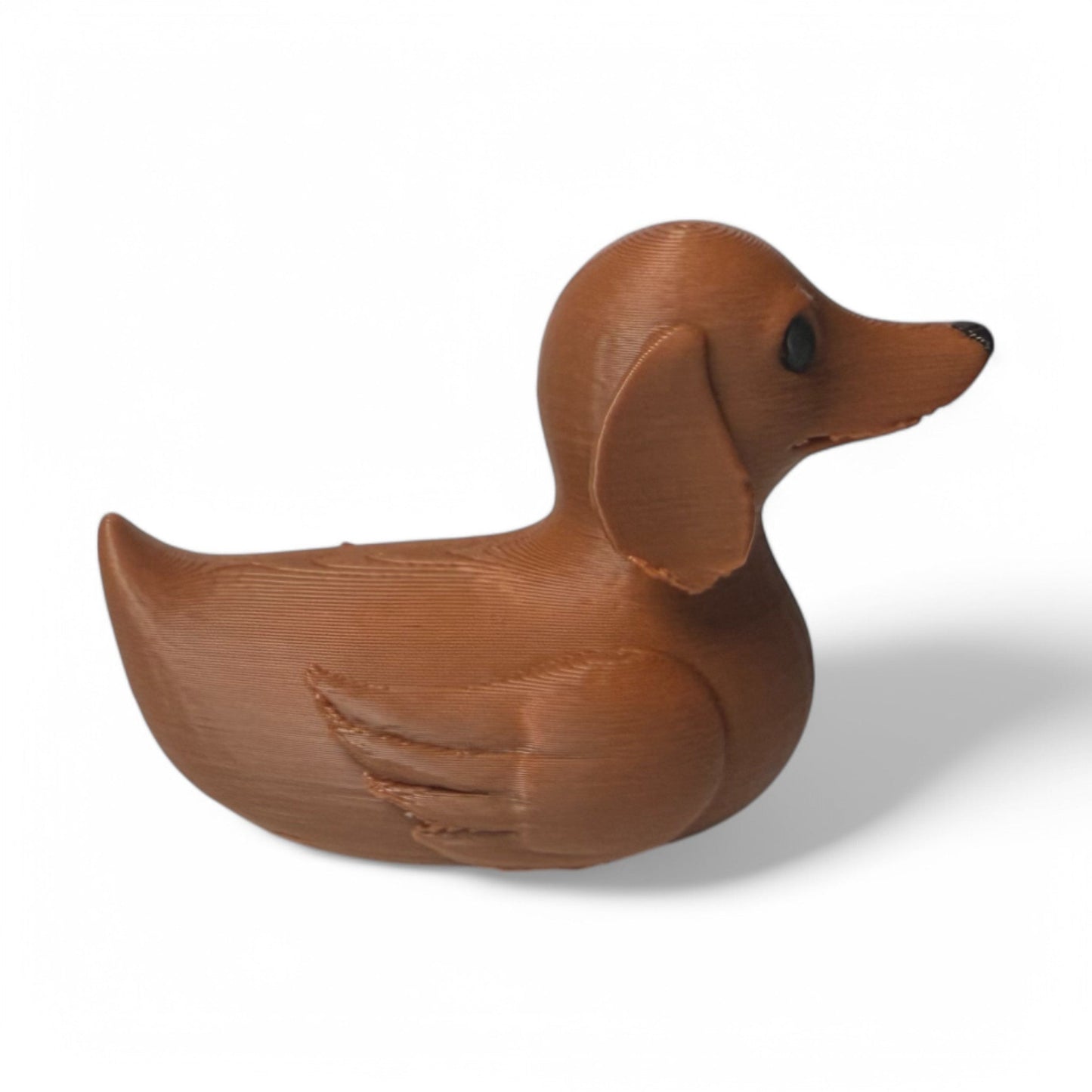 Dachshund Duck – 3D Printed Long & Loyal Wiener Dog Collectible