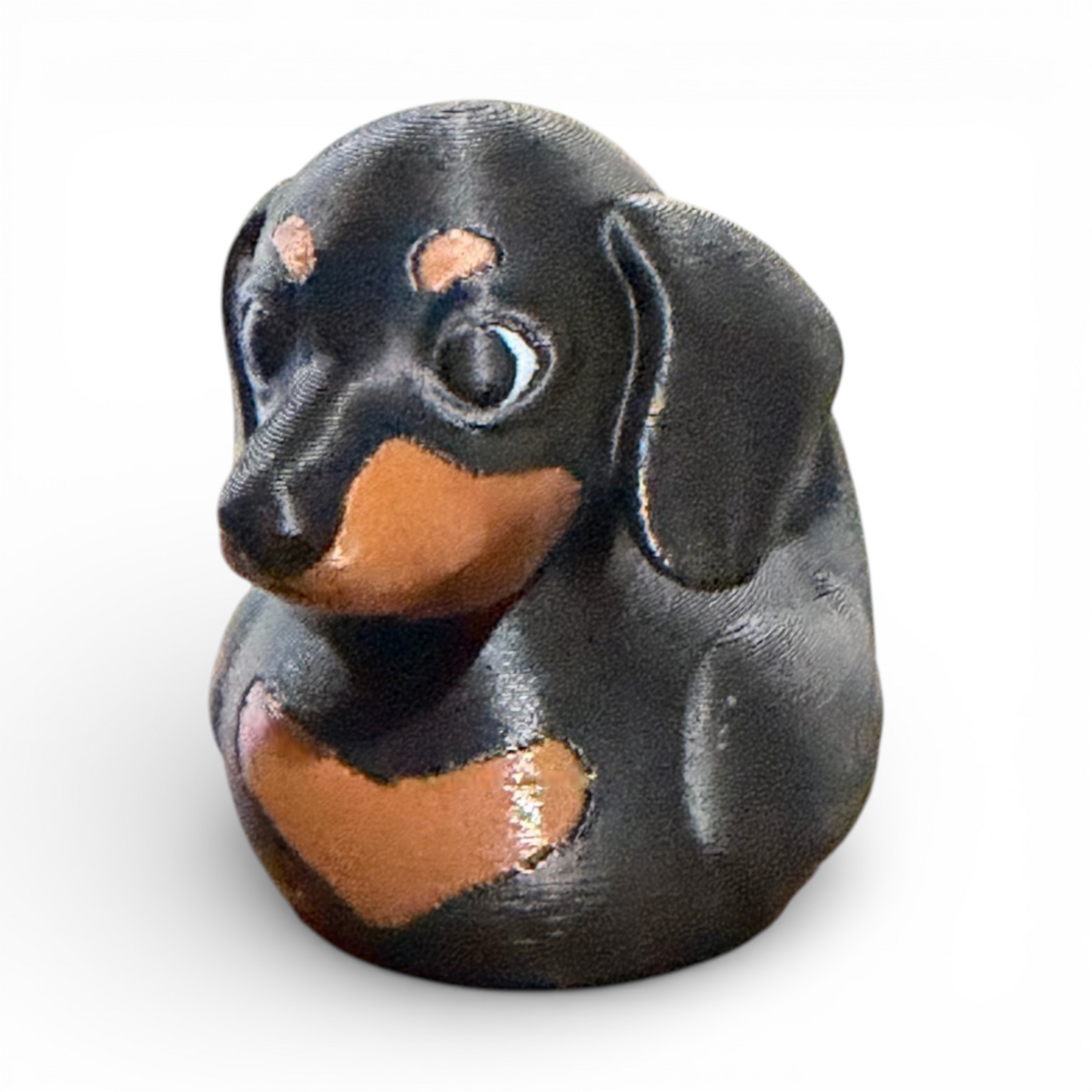 Dachshund Duck - Doxie - Weiner Doc - 3D Printed Collectible Duck