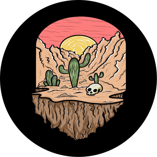 Death Valley Creative Spare Tire Cover for Jeep, RV, Bronco, Camper, and More-duckduckjeep-offroad-wrangler-gladiator-3d-jeep duck-custom duck-Jeep-The Quacktory-Fun Jeep Ducks-Ducks4Jeep