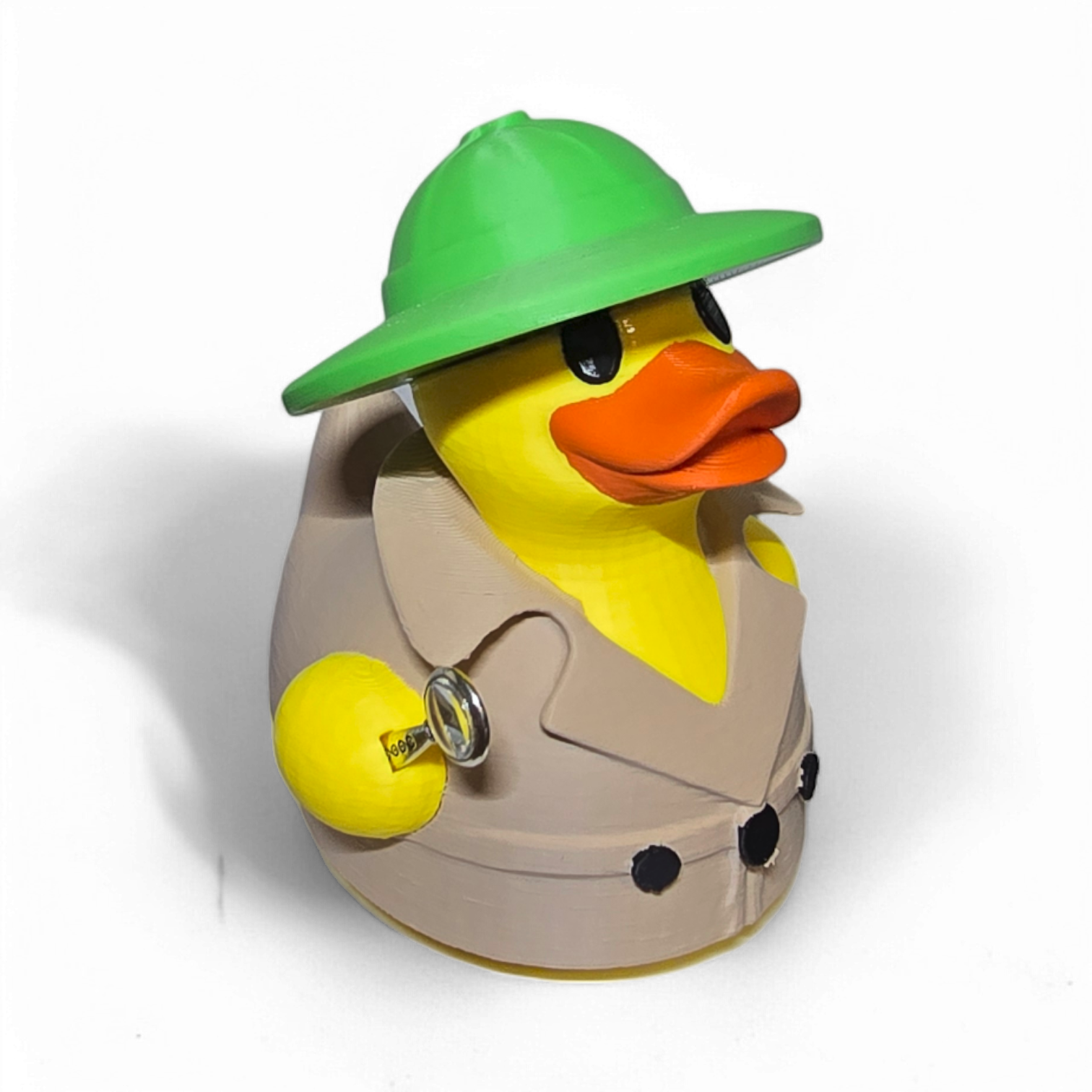 Detective Duck-duckduckjeep-offroad-wrangler-gladiator-3d-jeep duck-custom duck-Jeep-The Quacktory-Fun Jeep Ducks-Ducks4Jeep