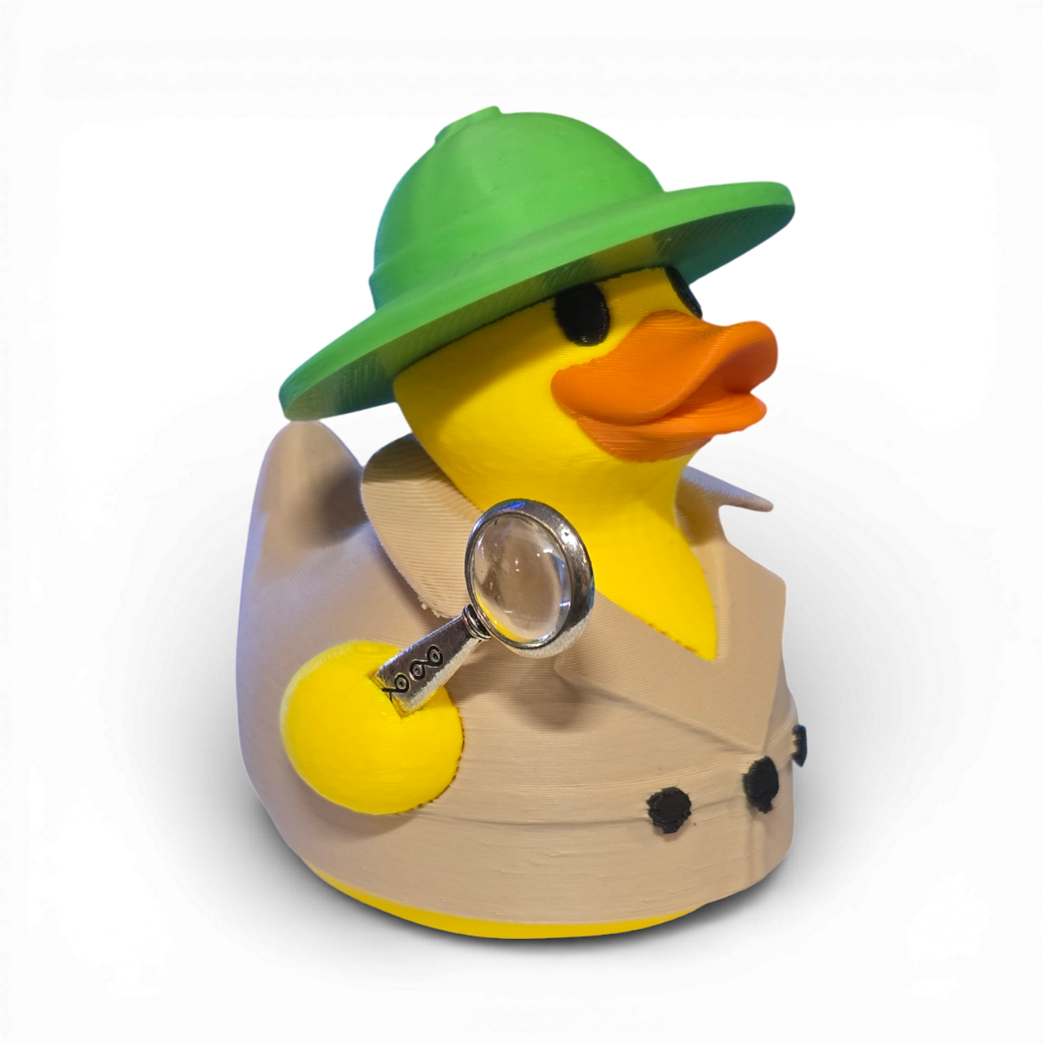 Detective Duck-duckduckjeep-offroad-wrangler-gladiator-3d-jeep duck-custom duck-Jeep-The Quacktory-Fun Jeep Ducks-Ducks4Jeep