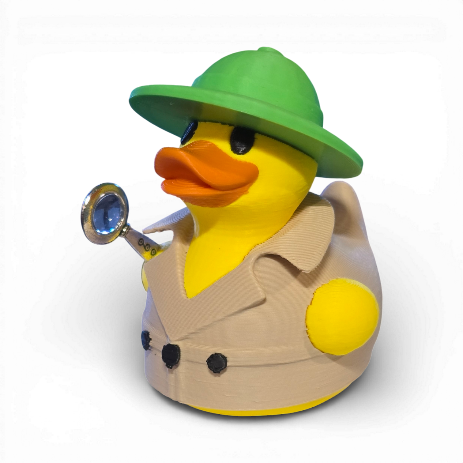 Detective Duck-duckduckjeep-offroad-wrangler-gladiator-3d-jeep duck-custom duck-Jeep-The Quacktory-Fun Jeep Ducks-Ducks4Jeep