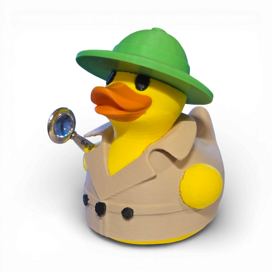 Detective Duck-duckduckjeep-offroad-wrangler-gladiator-3d-jeep duck-custom duck-Jeep-The Quacktory-Fun Jeep Ducks-Ducks4Jeep