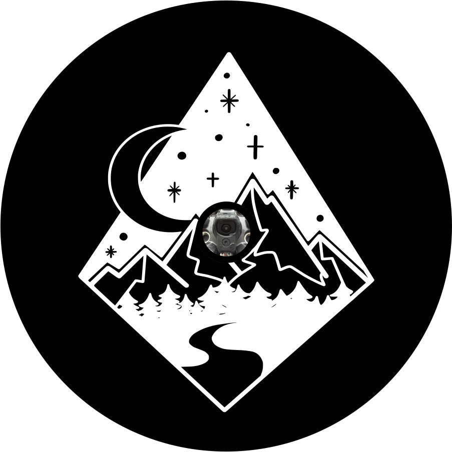 Diamond Mountain Moon and Stars-duckduckjeep-offroad-wrangler-gladiator-3d-jeep duck-custom duck-Jeep-The Quacktory-Fun Jeep Ducks-Ducks4Jeep