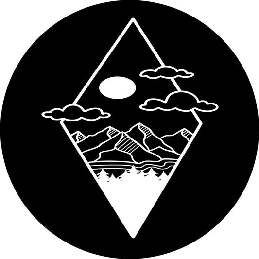 Diamond Mountain in the Clouds-duckduckjeep-offroad-wrangler-gladiator-3d-jeep duck-custom duck-Jeep-The Quacktory-Fun Jeep Ducks-Ducks4Jeep