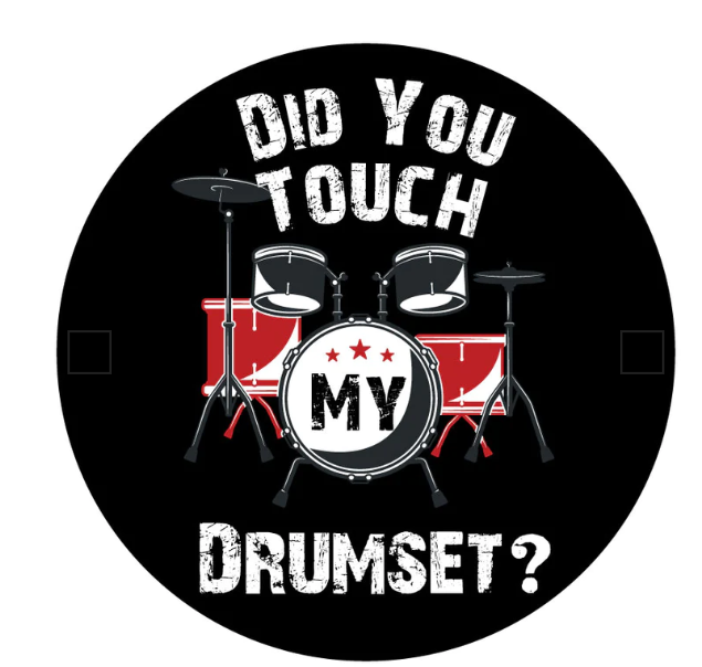Did You Touch My Drumset Spare Tire Cover-duckduckjeep-offroad-wrangler-gladiator-3d-jeep duck-custom duck-Jeep-The Quacktory-Fun Jeep Ducks-Ducks4Jeep