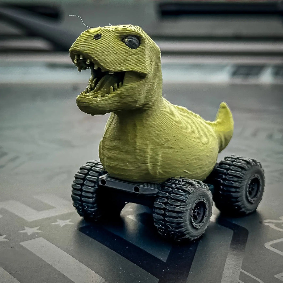 DinoDuck 2 Tone-duckduckjeep-offroad-wrangler-gladiator-3d-jeep duck-custom duck-Jeep-The Quacktory-Fun Jeep Ducks-Ducks4Jeep