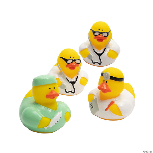 Doctor Rubber Ducks - by the dozen-duckduckjeep-offroad-wrangler-gladiator-3d-jeep duck-custom duck-Jeep-The Quacktory-Fun Jeep Ducks-Ducks4Jeep