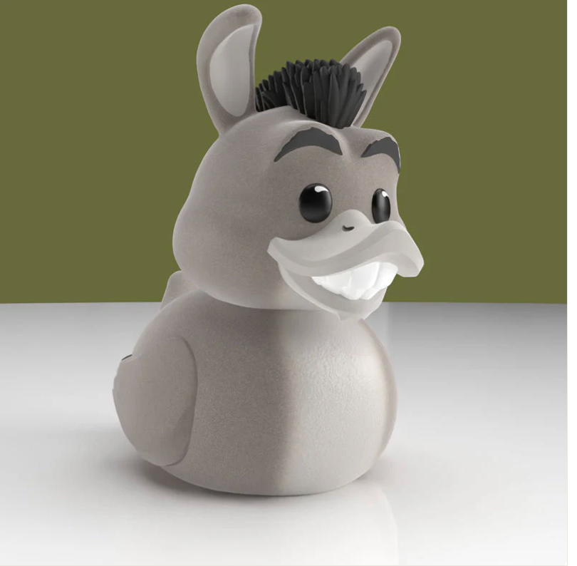 Donkey TUBBZ collectible Duck (Boxed Edition)-duckduckjeep-offroad-wrangler-gladiator-3d-jeep duck-custom duck-Jeep-The Quacktory-Fun Jeep Ducks-Ducks4Jeep