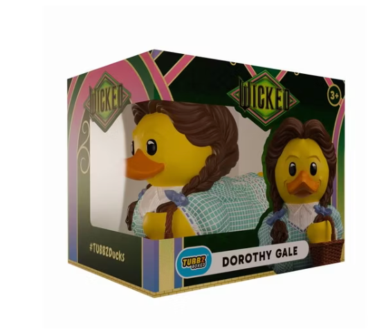 Dorothy Gale TUBBZ Collectible Duck (Boxed Edition)-duckduckjeep-offroad-wrangler-gladiator-3d-jeep duck-custom duck-Jeep-The Quacktory-Fun Jeep Ducks-Ducks4Jeep
