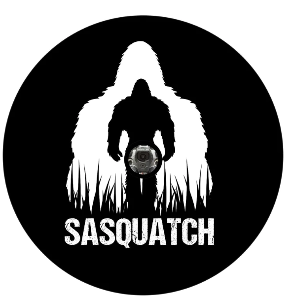 Double Exposed Sasquatch Spare Tire Cover-duckduckjeep-offroad-wrangler-gladiator-3d-jeep duck-custom duck-Jeep-The Quacktory-Fun Jeep Ducks-Ducks4Jeep