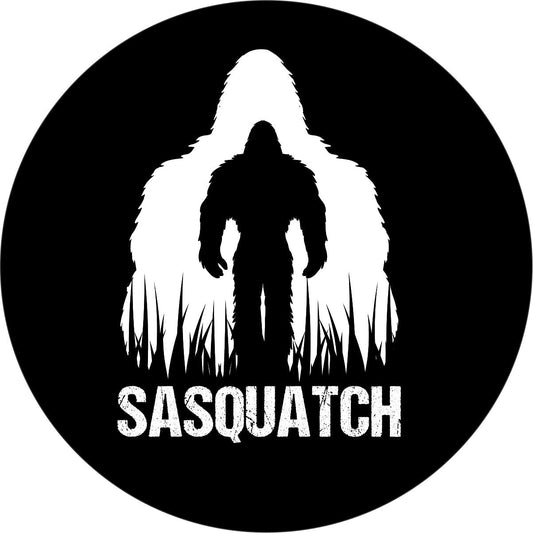 Double Exposed Sasquatch Spare Tire Cover for Bronco. Jeep, RV, Camper, Trailers, & More-duckduckjeep-offroad-wrangler-gladiator-3d-jeep duck-custom duck-Jeep-The Quacktory-Fun Jeep Ducks-Ducks4Jeep