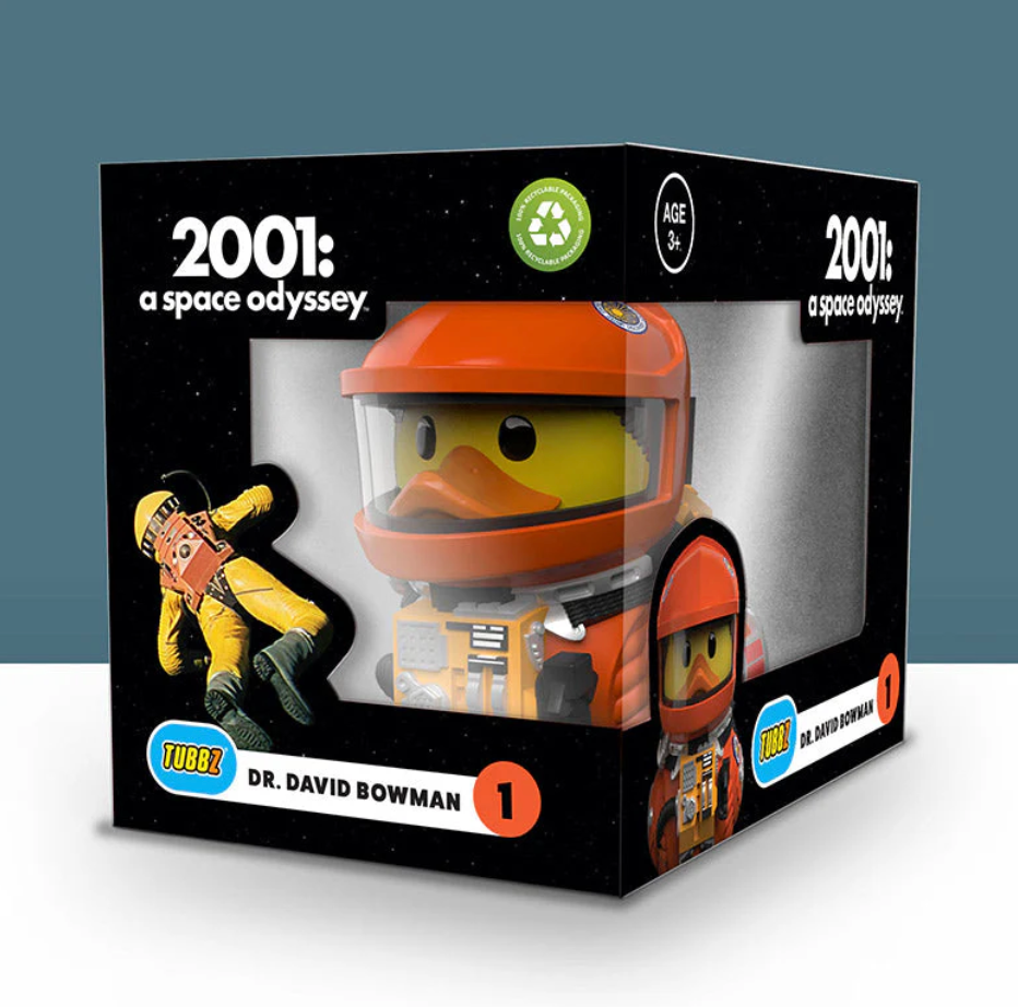 Dr. David Bowman TUBBZ Collectible Duck (Collector's Edition)-duckduckjeep-offroad-wrangler-gladiator-3d-jeep duck-custom duck-Jeep-The Quacktory-Fun Jeep Ducks-Ducks4Jeep