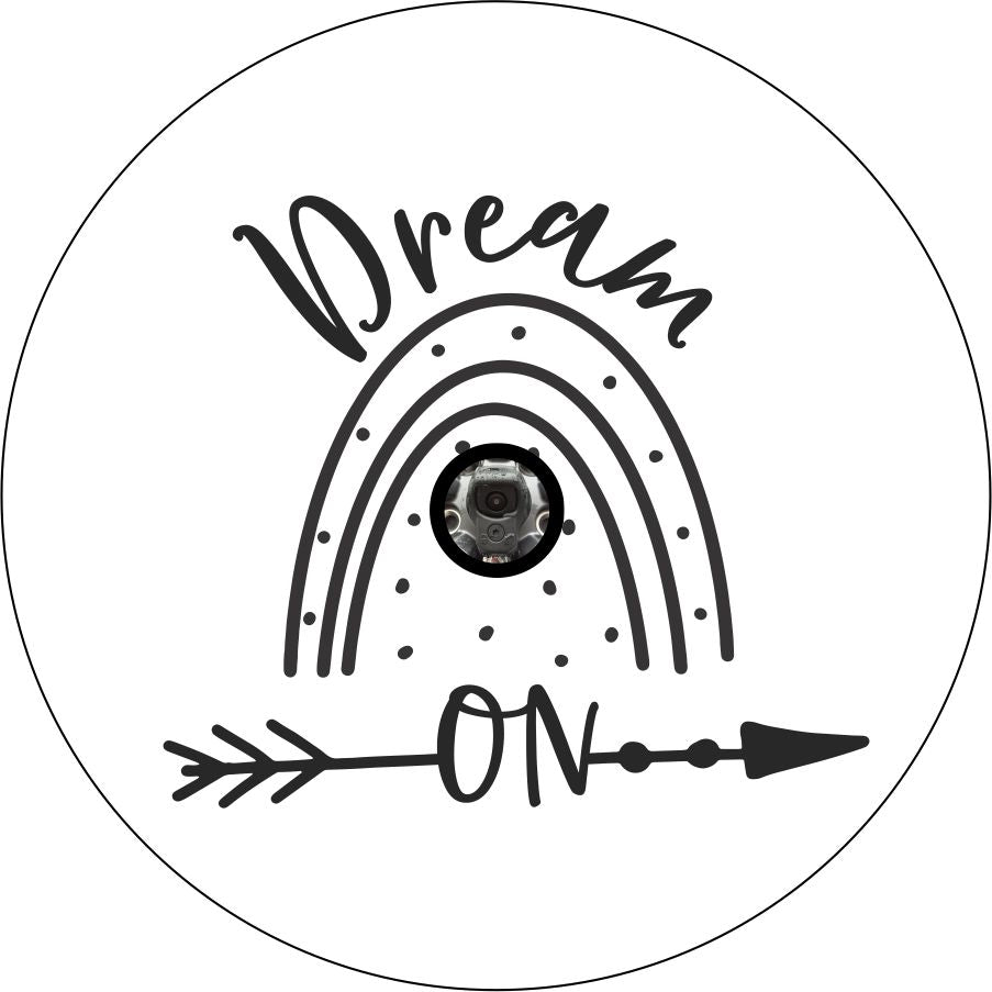 Dream On Rainbow and Arrow-duckduckjeep-offroad-wrangler-gladiator-3d-jeep duck-custom duck-Jeep-The Quacktory-Fun Jeep Ducks-Ducks4Jeep