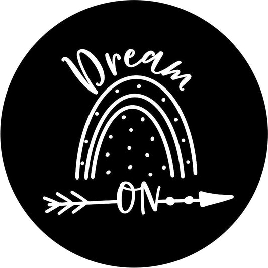 Dream On Rainbow and Arrow-duckduckjeep-offroad-wrangler-gladiator-3d-jeep duck-custom duck-Jeep-The Quacktory-Fun Jeep Ducks-Ducks4Jeep