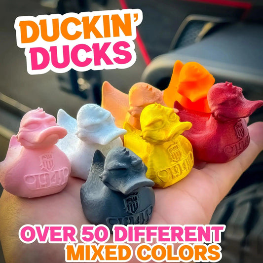 Duckin’ Ducks-duckduckjeep-offroad-wrangler-gladiator-3d-jeep duck-custom duck-Jeep-The Quacktory-Fun Jeep Ducks-Ducks4Jeep