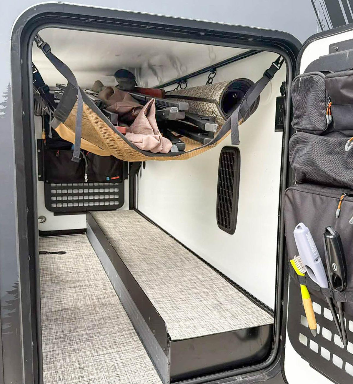 EKKO Van Garage Cargo Net-duckduckjeep-offroad-wrangler-gladiator-3d-jeep duck-custom duck-Jeep-The Quacktory-Fun Jeep Ducks-Ducks4Jeep