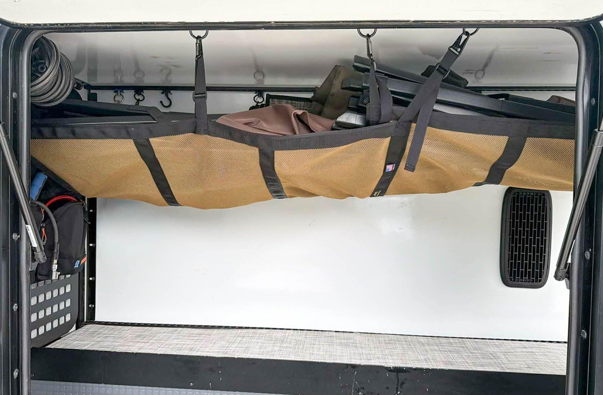 EKKO Van Garage Cargo Net-duckduckjeep-offroad-wrangler-gladiator-3d-jeep duck-custom duck-Jeep-The Quacktory-Fun Jeep Ducks-Ducks4Jeep