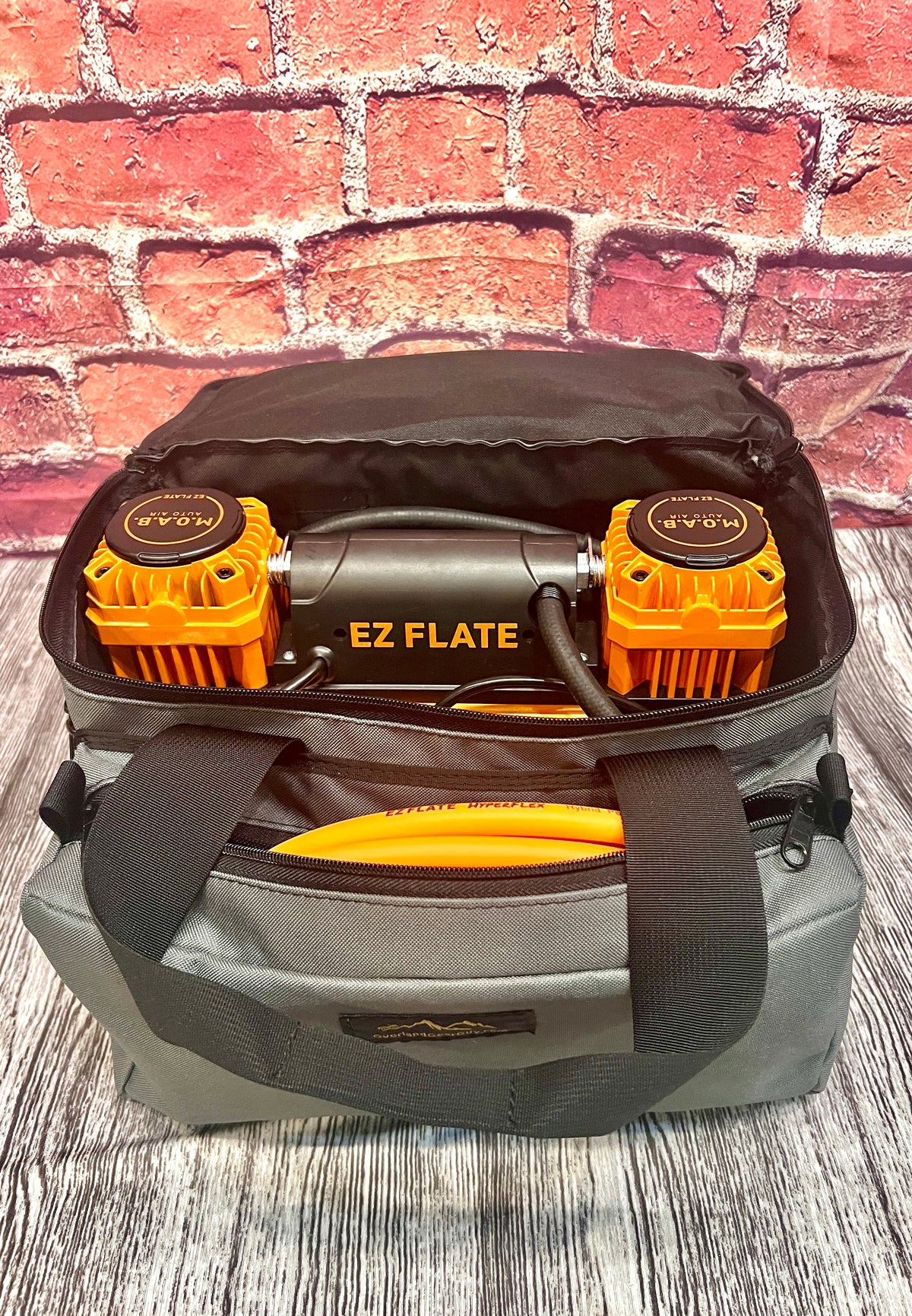 EZ Flate Air Compressor Deluxe Carry Bag-duckduckjeep-offroad-wrangler-gladiator-3d-jeep duck-custom duck-Jeep-The Quacktory-Fun Jeep Ducks-Ducks4Jeep