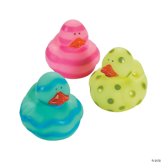 Easter Egg Painted Rubber Ducks - by the dozen-duckduckjeep-offroad-wrangler-gladiator-3d-jeep duck-custom duck-Jeep-The Quacktory-Fun Jeep Ducks-Ducks4Jeep