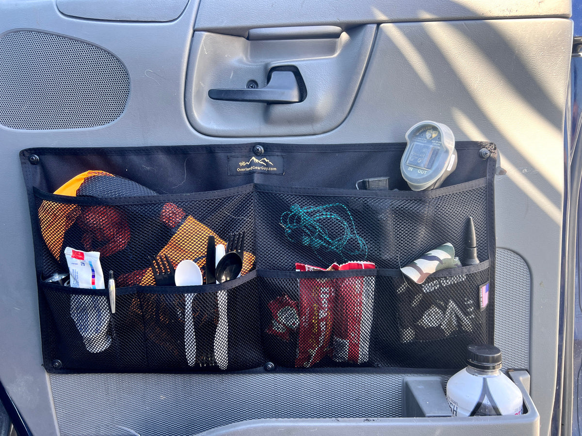 Econoline Door Organizers - Driver - Passenger-duckduckjeep-offroad-wrangler-gladiator-3d-jeep duck-custom duck-Jeep-The Quacktory-Fun Jeep Ducks-Ducks4Jeep
