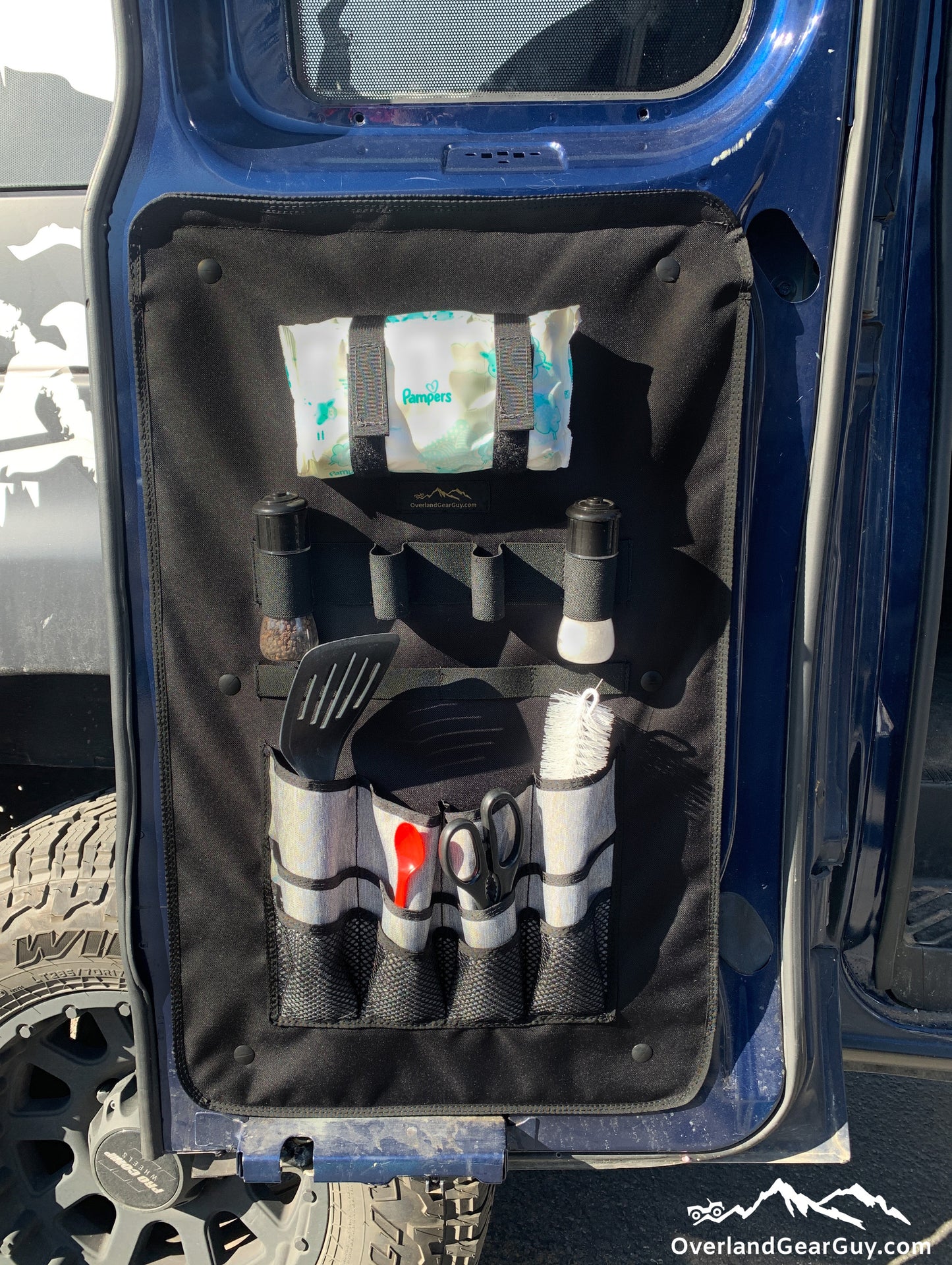 Ford Econoline Barn Door Side Door Panel Organizer