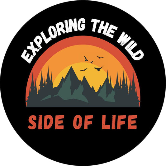 Exploring the Wild Side of Life Unique Spare Tire Cover for Jeeps, Broncos, RVs, Campers and More-duckduckjeep-offroad-wrangler-gladiator-3d-jeep duck-custom duck-Jeep-The Quacktory-Fun Jeep Ducks-Ducks4Jeep