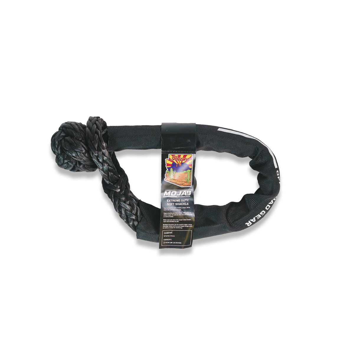Extreme Duty Soft Shackle 9/16” x 31.5” with Sleeve (Lifetime Warranty)-duckduckjeep-offroad-wrangler-gladiator-3d-jeep duck-custom duck-Jeep-The Quacktory-Fun Jeep Ducks-Ducks4Jeep