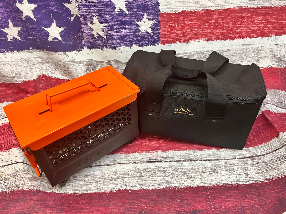 FIRECAN PORTABLE FIRE PIT Carry Bag - IGNIK- Lava Box-duckduckjeep-offroad-wrangler-gladiator-3d-jeep duck-custom duck-Jeep-The Quacktory-Fun Jeep Ducks-Ducks4Jeep