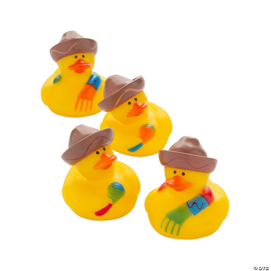 Fiesta Rubber Ducks - by the dozen-duckduckjeep-offroad-wrangler-gladiator-3d-jeep duck-custom duck-Jeep-The Quacktory-Fun Jeep Ducks-Ducks4Jeep