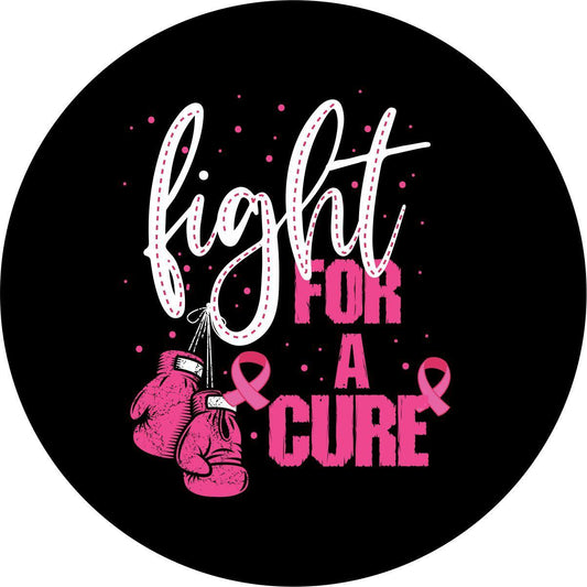 Fight for the Cure Boxing Gloves-duckduckjeep-offroad-wrangler-gladiator-3d-jeep duck-custom duck-Jeep-The Quacktory-Fun Jeep Ducks-Ducks4Jeep