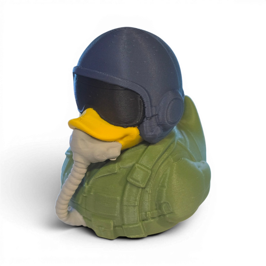 Fighter Pilot duck-duckduckjeep-offroad-wrangler-gladiator-3d-jeep duck-custom duck-Jeep-The Quacktory-Fun Jeep Ducks-Ducks4Jeep