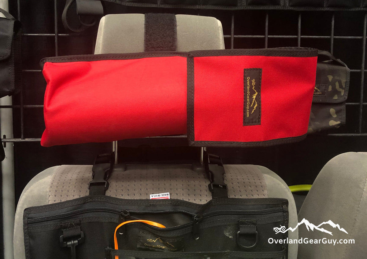 Fire Extinguisher Headrest Pouch-duckduckjeep-offroad-wrangler-gladiator-3d-jeep duck-custom duck-Jeep-The Quacktory-Fun Jeep Ducks-Ducks4Jeep