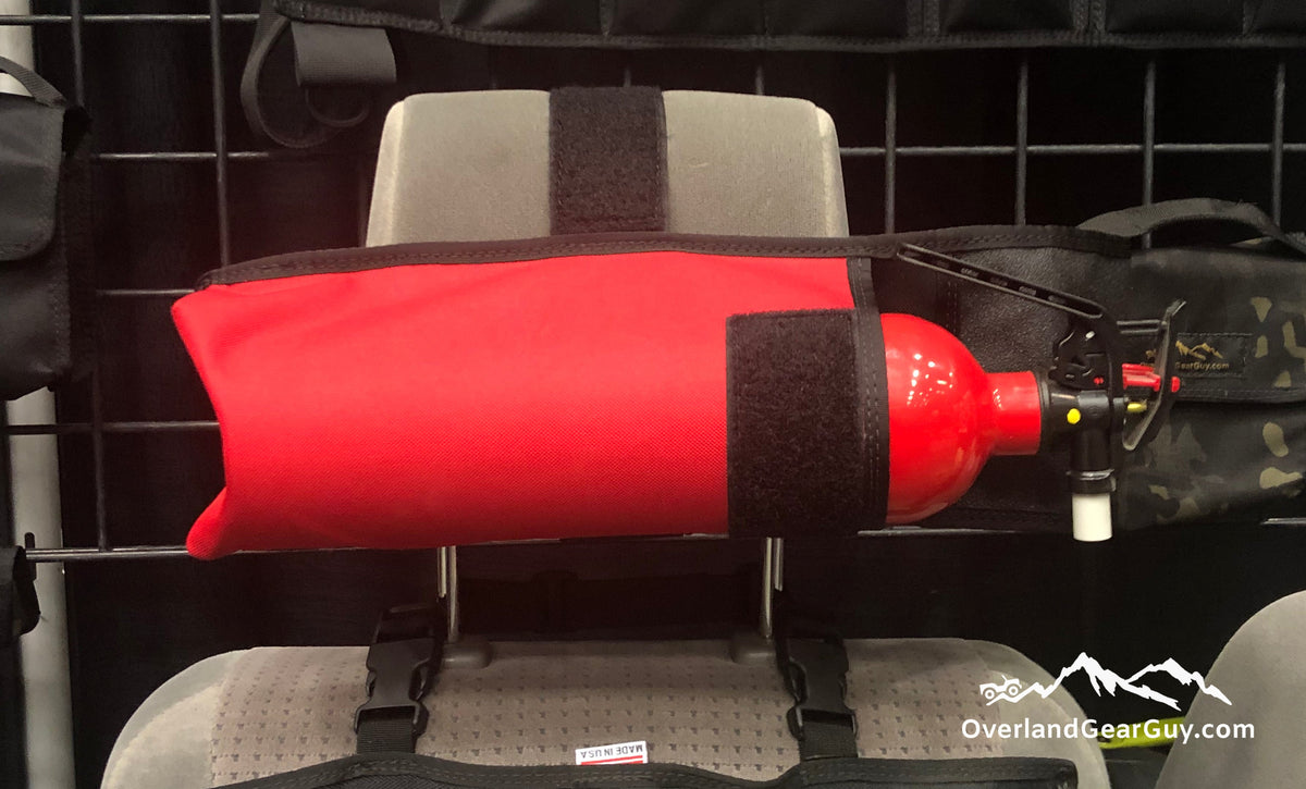 Fire Extinguisher Headrest Pouch-duckduckjeep-offroad-wrangler-gladiator-3d-jeep duck-custom duck-Jeep-The Quacktory-Fun Jeep Ducks-Ducks4Jeep