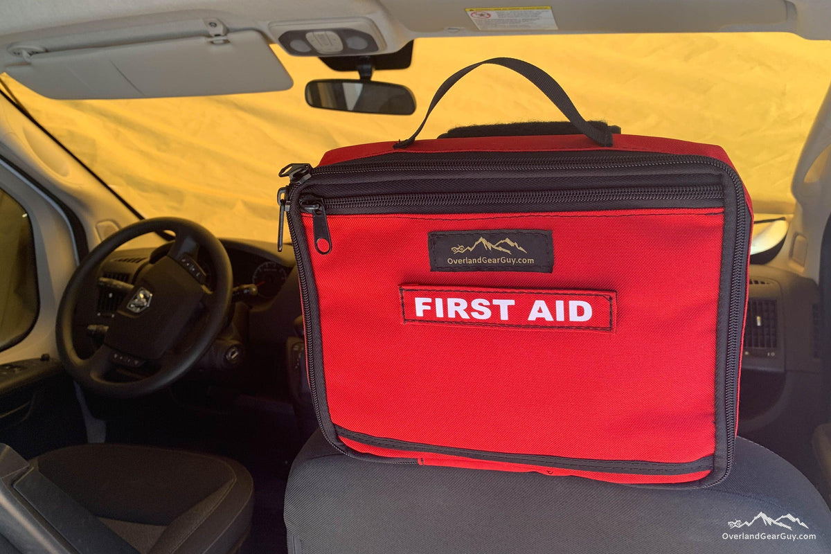 First Aid Kit Headrest Pouch - IFAK-duckduckjeep-offroad-wrangler-gladiator-3d-jeep duck-custom duck-Jeep-The Quacktory-Fun Jeep Ducks-Ducks4Jeep