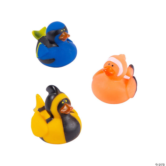 Fish Rubber Duckies - by the dozen-duckduckjeep-offroad-wrangler-gladiator-3d-jeep duck-custom duck-Jeep-The Quacktory-Fun Jeep Ducks-Ducks4Jeep