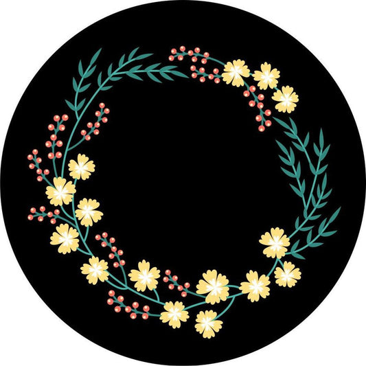 Floral Wreath Colored-duckduckjeep-offroad-wrangler-gladiator-3d-jeep duck-custom duck-Jeep-The Quacktory-Fun Jeep Ducks-Ducks4Jeep