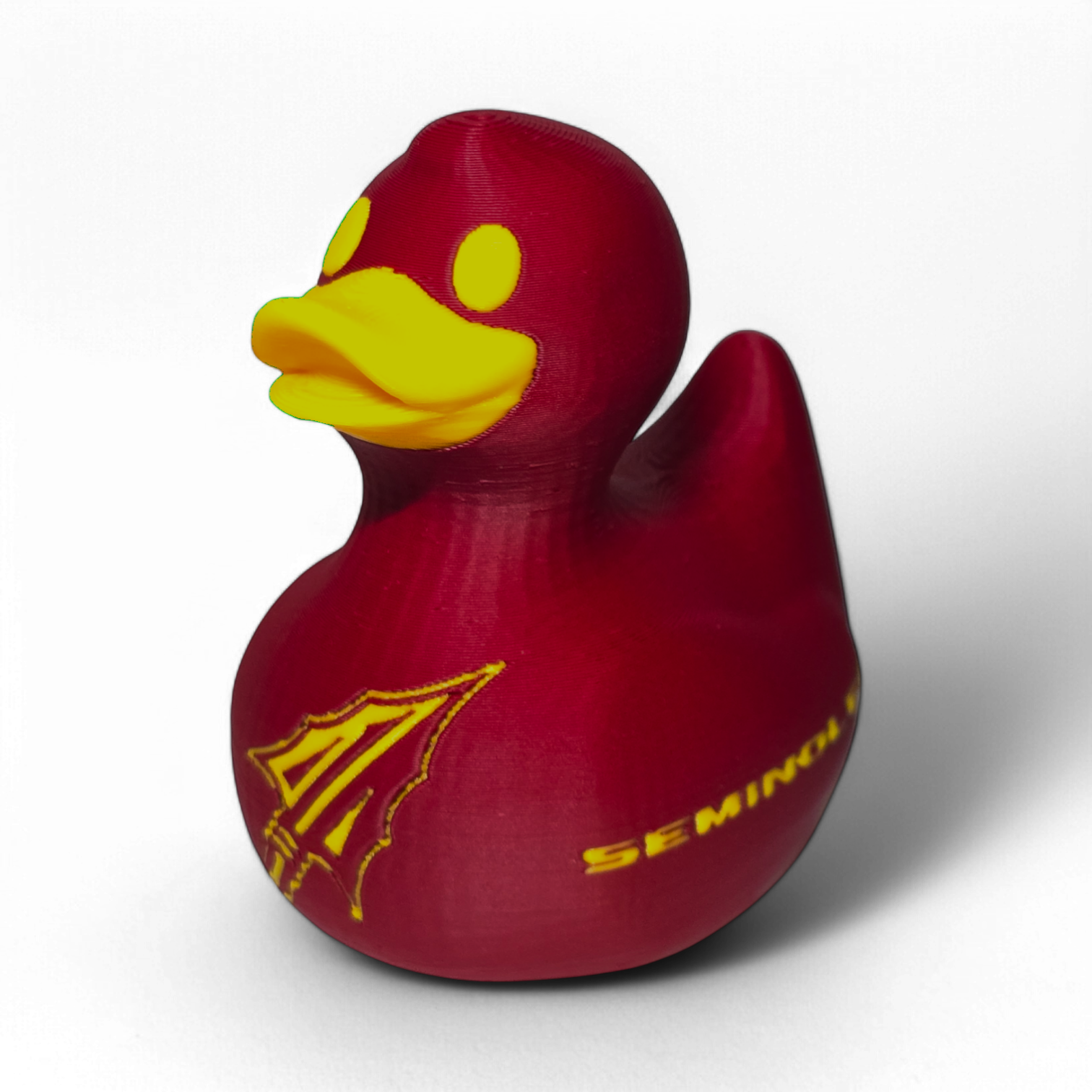 Florida State Seminoles Duck-duckduckjeep-offroad-wrangler-gladiator-3d-jeep duck-custom duck-Jeep-The Quacktory-Fun Jeep Ducks-Ducks4Jeep
