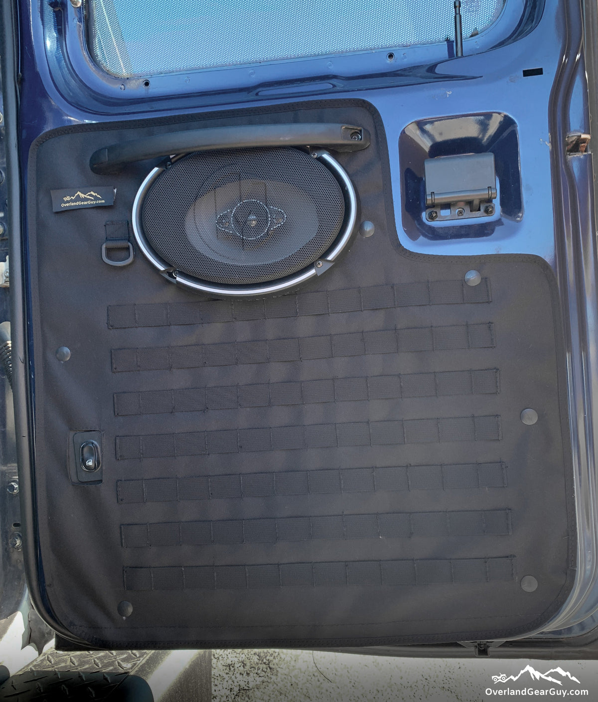 Ford Econoline Back Door - Rear Door Panel Organizer-duckduckjeep-offroad-wrangler-gladiator-3d-jeep duck-custom duck-Jeep-The Quacktory-Fun Jeep Ducks-Ducks4Jeep