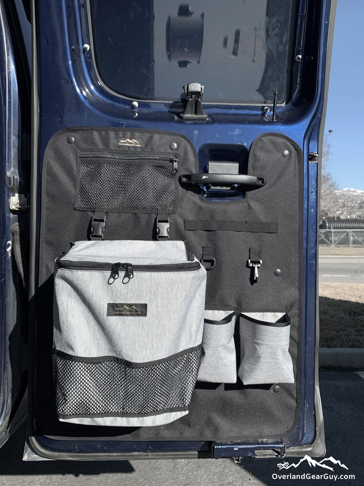 Ford Econoline Barn Door Side Door Panel Organizer-duckduckjeep-offroad-wrangler-gladiator-3d-jeep duck-custom duck-Jeep-The Quacktory-Fun Jeep Ducks-Ducks4Jeep