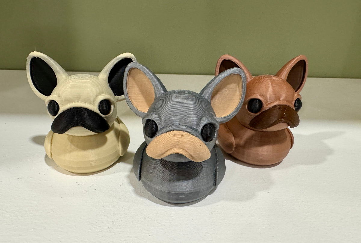 Frenchie (French Bulldog) Duck-duckduckjeep-offroad-wrangler-gladiator-3d-jeep duck-custom duck-Jeep-The Quacktory-Fun Jeep Ducks-Ducks4Jeep