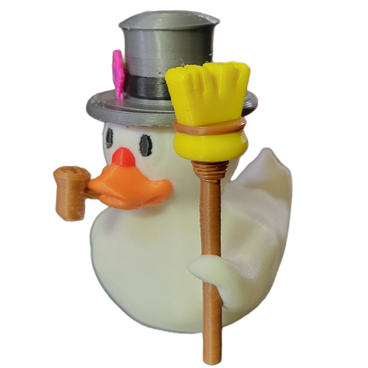 Frosty the Snowman Duck-duckduckjeep-offroad-wrangler-gladiator-3d-jeep duck-custom duck-Jeep-The Quacktory-Fun Jeep Ducks-Ducks4Jeep