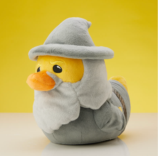Gandalf the Grey TUBBZ Duck Plushie-duckduckjeep-offroad-wrangler-gladiator-3d-jeep duck-custom duck-Jeep-The Quacktory-Fun Jeep Ducks-Ducks4Jeep
