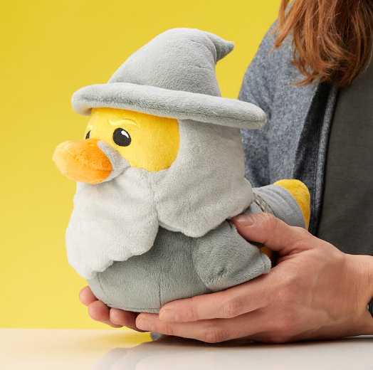 Gandalf the Grey TUBBZ Duck Plushie-duckduckjeep-offroad-wrangler-gladiator-3d-jeep duck-custom duck-Jeep-The Quacktory-Fun Jeep Ducks-Ducks4Jeep
