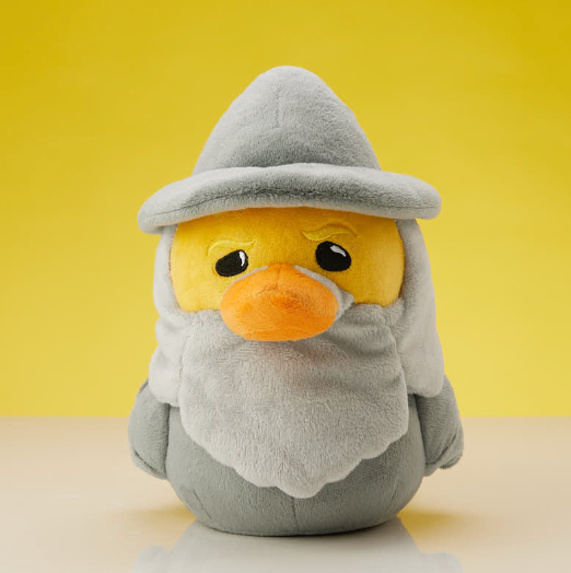 Gandalf the Grey TUBBZ Duck Plushie-duckduckjeep-offroad-wrangler-gladiator-3d-jeep duck-custom duck-Jeep-The Quacktory-Fun Jeep Ducks-Ducks4Jeep