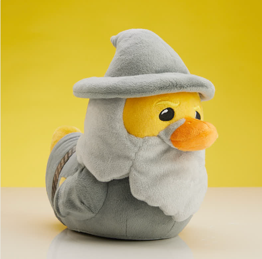 Gandalf the Grey TUBBZ Duck Plushie-duckduckjeep-offroad-wrangler-gladiator-3d-jeep duck-custom duck-Jeep-The Quacktory-Fun Jeep Ducks-Ducks4Jeep