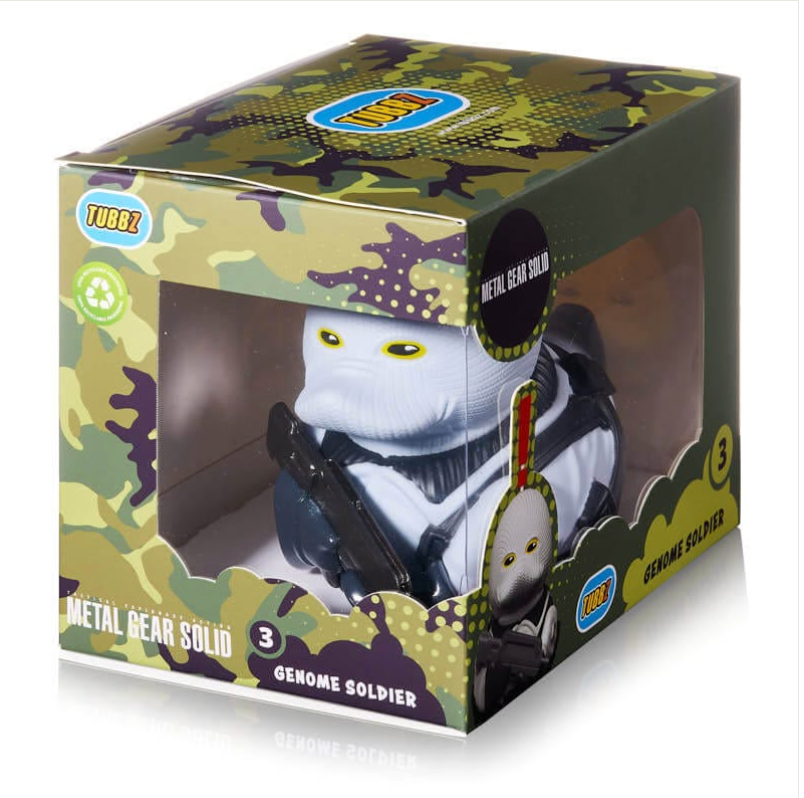 Genome Soldier TUBBZ Collectible Duck (Boxed Edition)-duckduckjeep-offroad-wrangler-gladiator-3d-jeep duck-custom duck-Jeep-The Quacktory-Fun Jeep Ducks-Ducks4Jeep