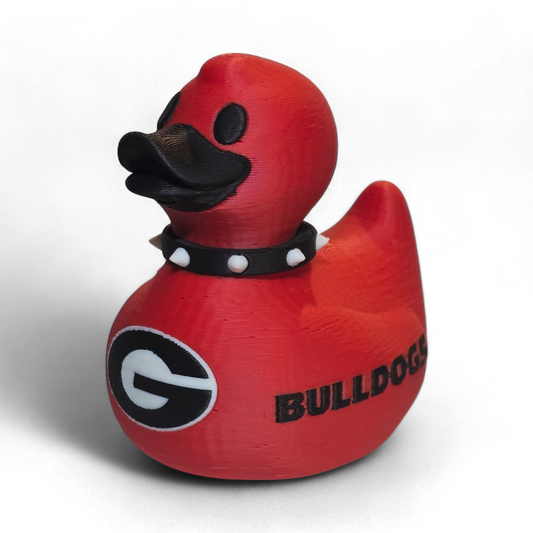 Georgia Bulldogs Duck-duckduckjeep-offroad-wrangler-gladiator-3d-jeep duck-custom duck-Jeep-The Quacktory-Fun Jeep Ducks-Ducks4Jeep